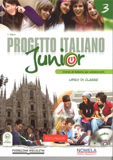 Progetto Italiano Junior 3 Podręcznik + CD - Marin T.