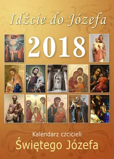Kalendarz czcicieli świętego Józefa 2018