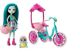 Barbie Enchantimals lalka + pojazd - Outlet