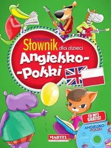 Ilustrowany słownik dla dzieci angielsko-polski + CD - Katarzyna Sandecka