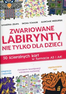Zwariowane labirynty nie tylko dla dzieci - Outlet - Katarzyna Szłapa, Iwona Tomasik, Sławomir Wrzesiński