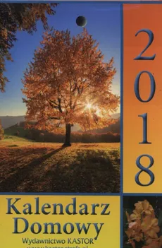 Kalendarz 2018 KL4 Kalendarz Domowy