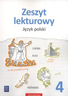 Zeszyt lekturowy 4 Język polski - Outlet - Andrzej Surdej, Beata Surdej