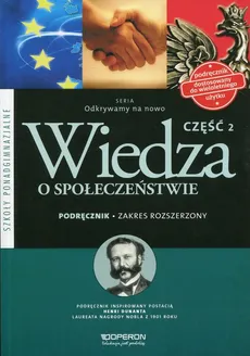 Wiedza o społeczeństwie Część 2 Podręcznik Zakres rozszerzony - Jan Maleska, Zbigniew Smutek, Beata Surmacz