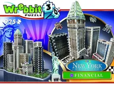 Wrebbit Puzzle 3D New York Collection Financial 925