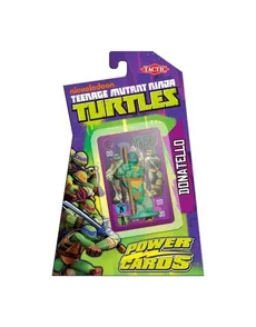 Wojownicze Żółwie Ninja Power Cards z figurką