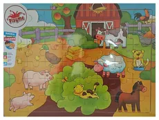Puzzle drewniane Farma 48