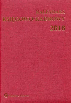 Kalendarz księgowo-kadrowy 2018