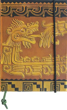 Notatnik ozdobny 0017-01 Precolombina Mini Cultura Azteca