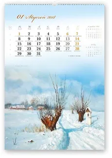Kalendarz 2018 RW 10 Polska w malarstwie - Outlet