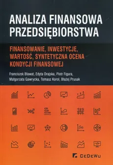 Analiza finansowa przedsiębiorstwa - Outlet - Franciszek Bławat, Edyta Drajska, Piotr Figura