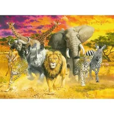 Puzzle 500 Zwierzęta afrykańskie