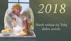 Kalendarz trójdzielny 2018 - Niech radują się Tobą dobre anioły