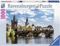 Puzzle 1000 Widok na Most Karola