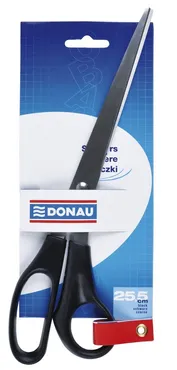 Nożyczki biurowe Donau 25,5 cm czarne - Outlet