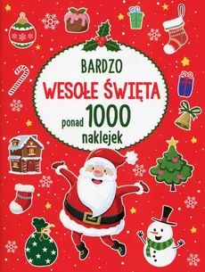 PONAD 1000 NAKLEJEK Bardzo wesołe Święta