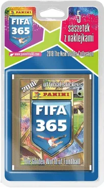 Panini Fifa 365 2018 Blister z naklejkami 25 sztuk