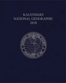 Kalendarz National Geographic 2018 granatowy