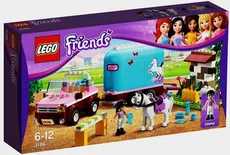 Klocki Lego Friends: Przyczepa dla konia Emmy, 3186