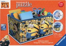 Puzzle 3D Kuferek na skarby Minionki 216 elementów