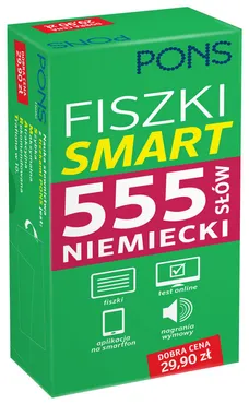 Fiszki Smart 555 słów Niemiecki - Outlet