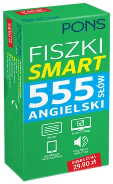 Fiszki Smart 555 słów Angielski