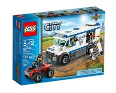 Klocki Lego City: Furgonetka policyjna, 60043