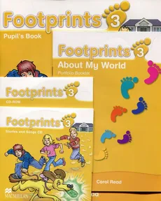 Footprints 3 Pupil's Book / Footprints 3 About My World Portfolio Booklet / Stories and Songs CD / CD-ROM