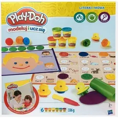 Play-Doh Modeluj i ucz się Literki i mowa