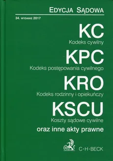 KC KPC KRO KSCU Edycja sądowa - Outlet