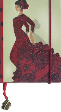 Notatnik ozdobny 0021-04 Flamenco Mini Solea - Outlet