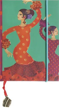 Notatnik ozdobny 0021-03 Flamenco Mini Sevillanas
