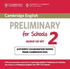 Cambridge English Preliminary for Schools 2 Audio 2CD