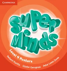Super Minds Level 4 Posters - Günter Gerngross, Herbert Puchta
