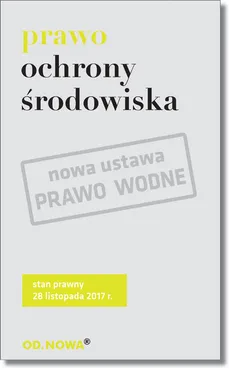 Prawo ochrony środowiska - Outlet