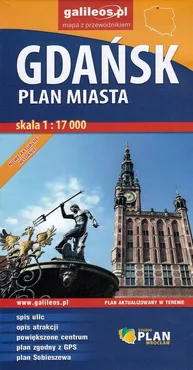 Gdańsk mapa 1:17 000
