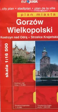 Gorzów Wielkopolski plan miasta 1:16 500