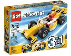 Klocki Lego Creator: Samochód wyścigowy 3w1