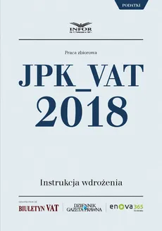 JPK_VAT 2018 instrukcja wdrożenia