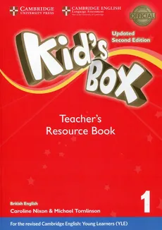 Kids Box 1 Teacher's Resource Book - Caroline Nixon, Michael Tomlinson