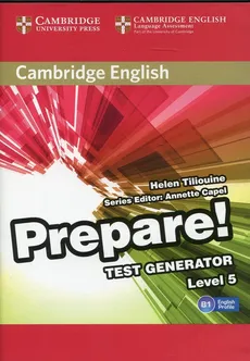 Cambridge English Prepare! 5 Test Generator CD-ROM - Outlet