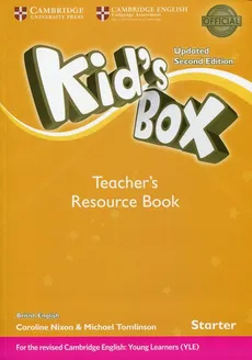 Kids Box Starter Teacher's Resource Book with Online Audio - Outlet - Caroline Nixon, Michael Tomlinson