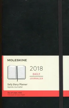 Kalendarz dzienny Moleskine 12M czarny