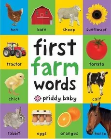 First 100 Soft to Touch Farm Words - Priddy  Roger