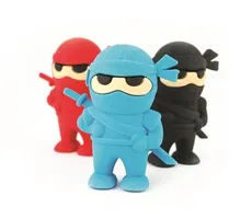 Ninja Gumki do Ścierania 3 sztuki