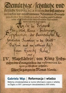 Reformacja i władza - Gabriela Wąs