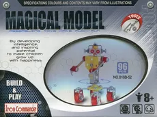 Magical Model Metalowy robot gosposia 96 części