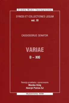 Variae Księgi I-XII