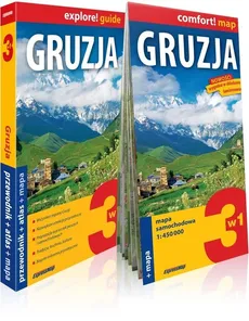 Gruzja explore! Guide 3w1 Przewodnik + atlas + mapa - Anna Szymczak, Marcin Szymczak