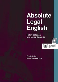 Absolute Legal English + CD - Outlet - Helen Callanan, Lynda Edwards